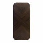 Moderner hölzerner Designtisch handgefertigt in Italien Holz Viadurini