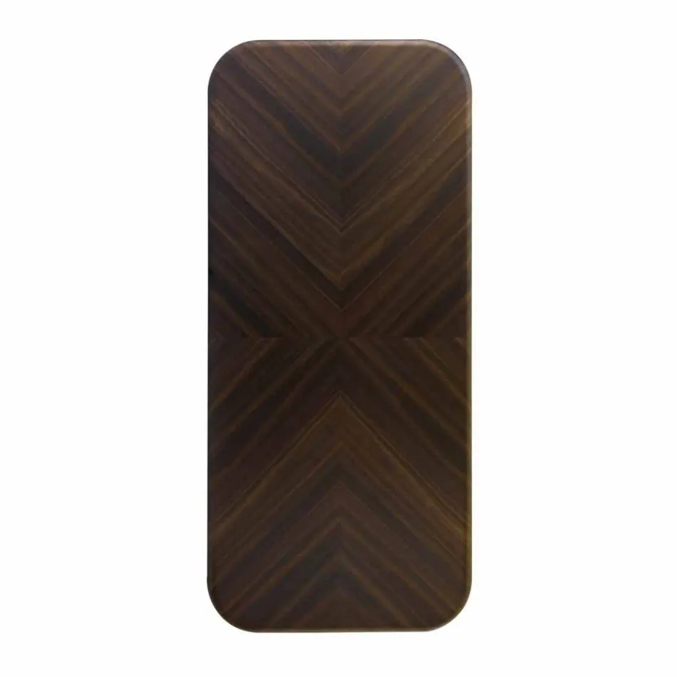 Moderner hölzerner Designtisch handgefertigt in Italien Holz Viadurini