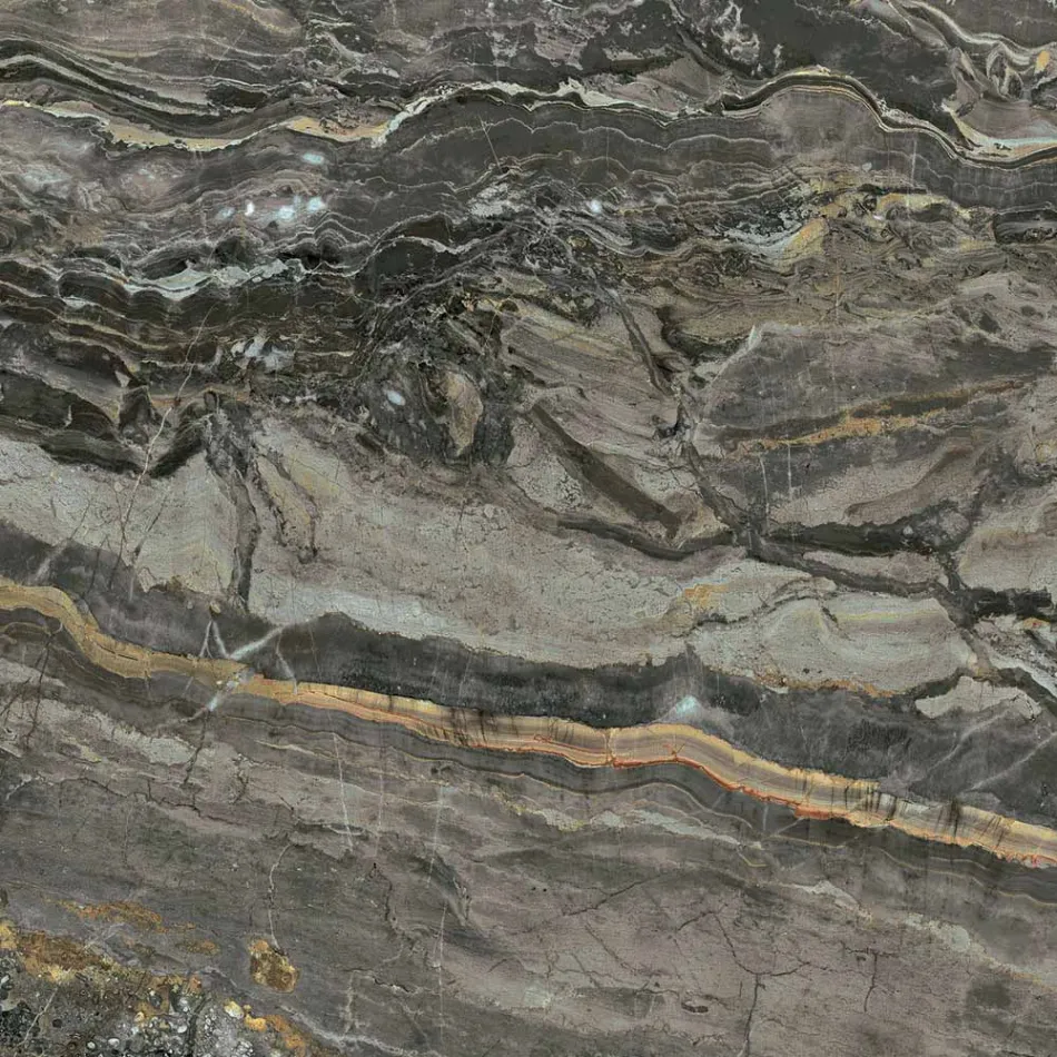 Fester Tisch mit tonnenförmiger Platte aus Keramik, hergestellt in Italien – Settimmio Viadurini