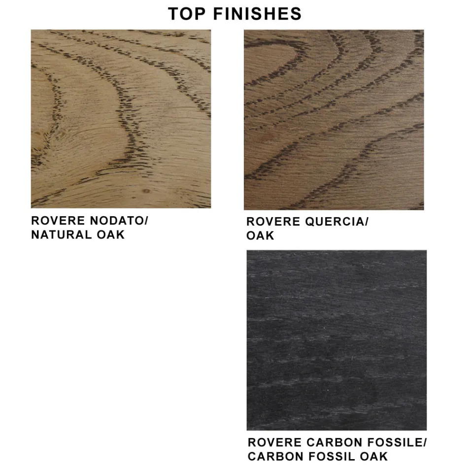 Moderner Holztisch, ausziehbar bis 300 cm, hergestellt in Italien – Dalmatiner Viadurini