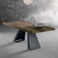 Design Massivholztisch made in Italy, Zerba