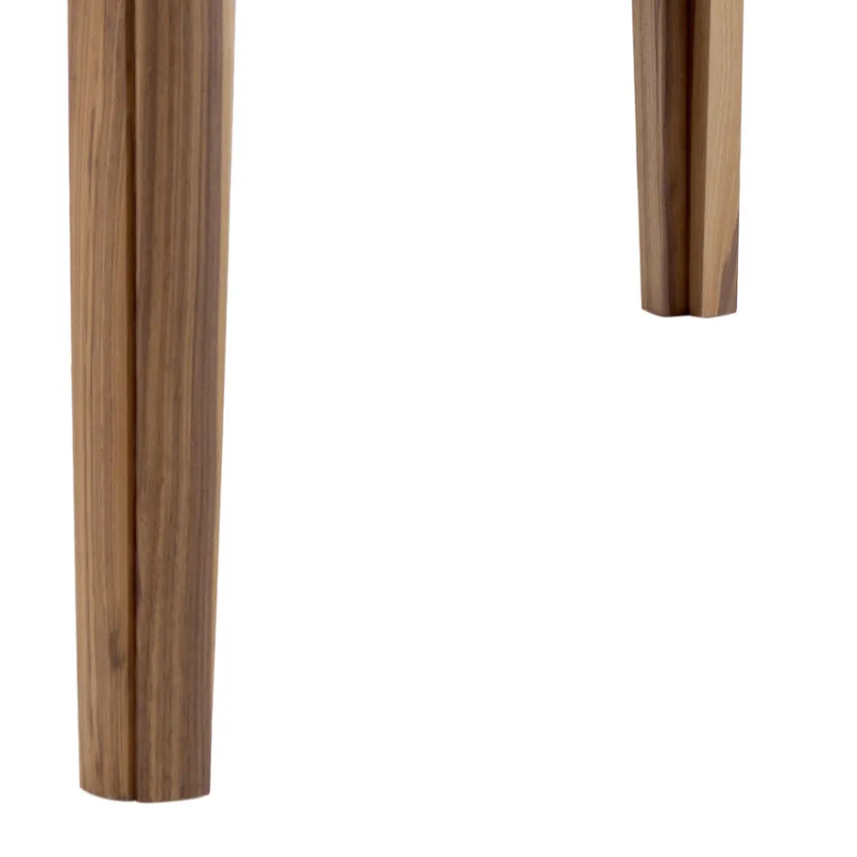 Quadratischer moderner Massivholztisch Grilli York in Italien hergestellt  Viadurini