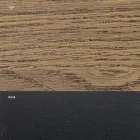 Tisch aus Masellato-Eiche plattiert und Metall Made in Italy - Seoul Viadurini