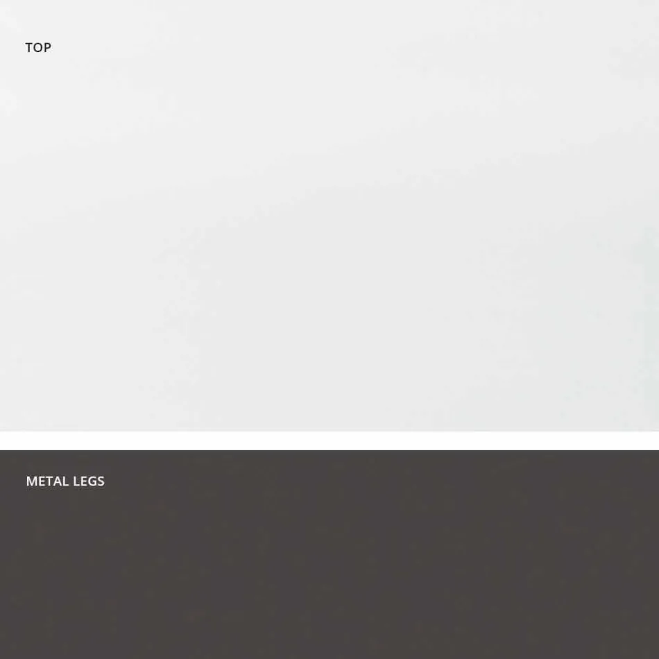 Tisch aus gehärtetem Glas in modernem Design, hergestellt in Italien, Mitia Viadurini