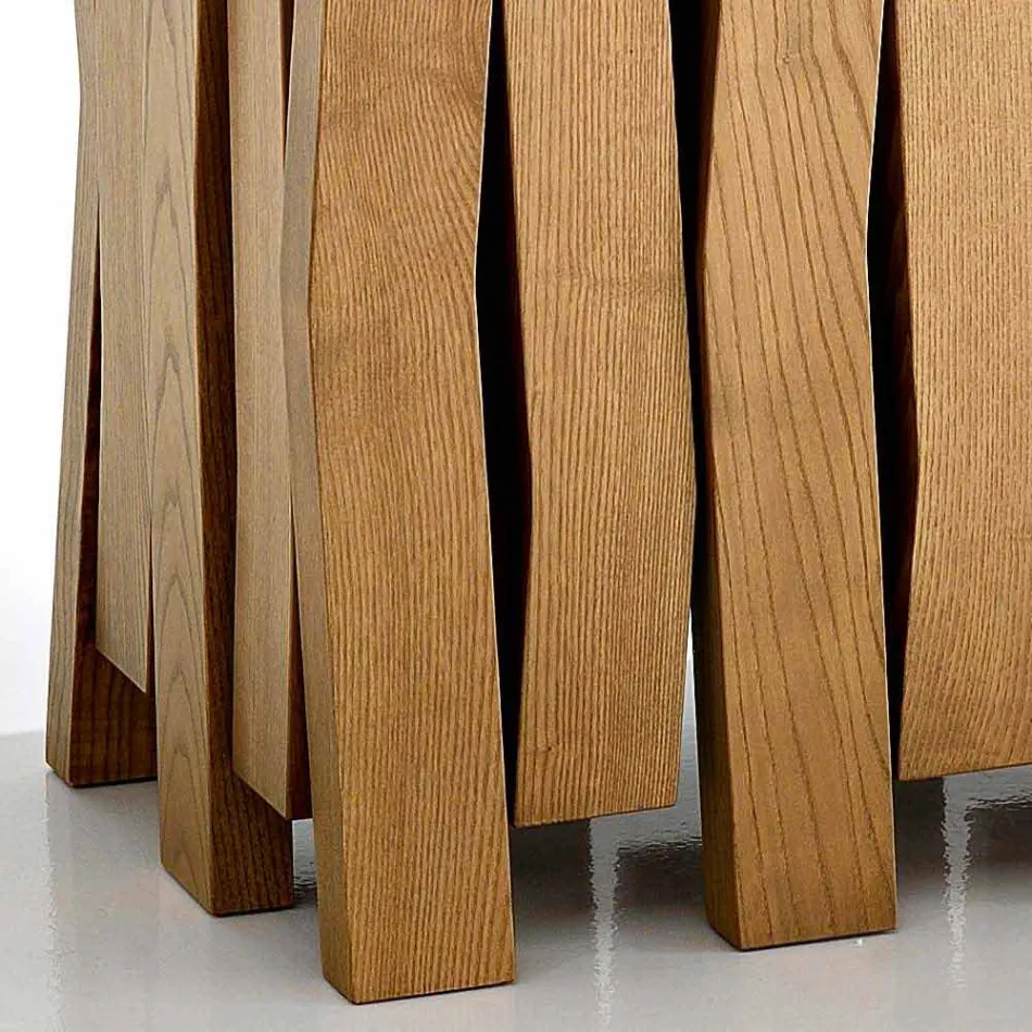 Glaskeramiktisch des modernen Designs hergestellt in Italien, Egisto Viadurini