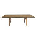 Living Table in Faux Solid Oak Erhältlich in verschiedenen Kanten Made in Italy - Baumbart