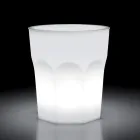 Outdoor-Design-Leuchttisch aus Polyethylen und HPL, hergestellt in Italien – Pucca Viadurini