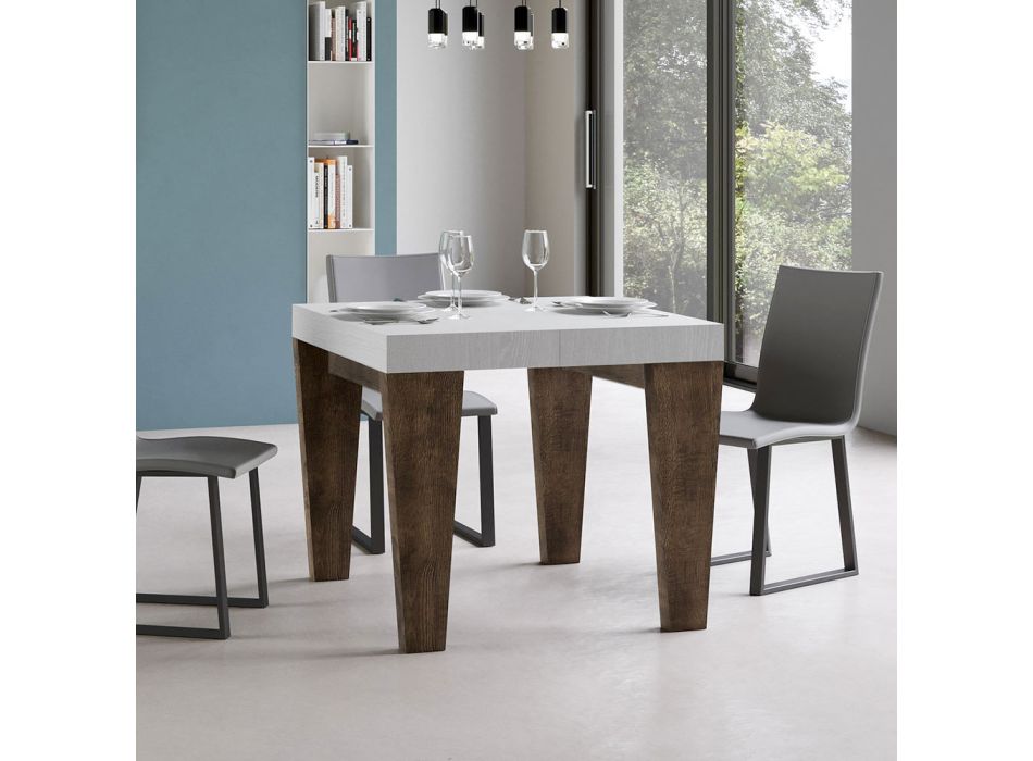 Moderner ausziehbarer Tisch auf 246 cm aus Made in Italy-Holz – Berg Viadurini