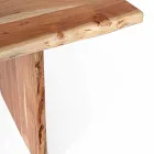 Homemotion Modern Acacia Wood Esstisch - Pinco Viadurini