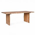 Homemotion Modern Acacia Wood Esstisch - Pinco