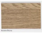 Überzogener Tisch aus geknoteter Masellato-Eiche und Kristall Made in Italy - Vicente Viadurini