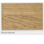 Tisch aus massiver Eiche und Kristallsockel Made in Italy - Noelia Viadurini