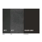 Runder Esstisch ausziehbar auf 270 cm aus Keramik Made in Italy - Muschio Viadurini