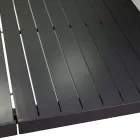 Rechteckiger Tisch ausziehbar auf 240 cm für den Außenbereich aus Aluminium - Sheet Viadurini