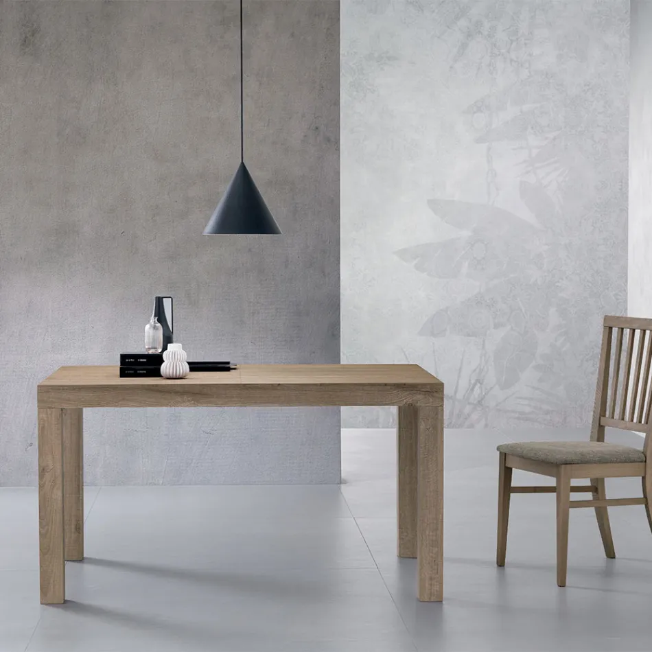 Ausziehbarer rechteckiger Tisch in Lamianto (300 cm oder 340 cm) – Passoa Viadurini