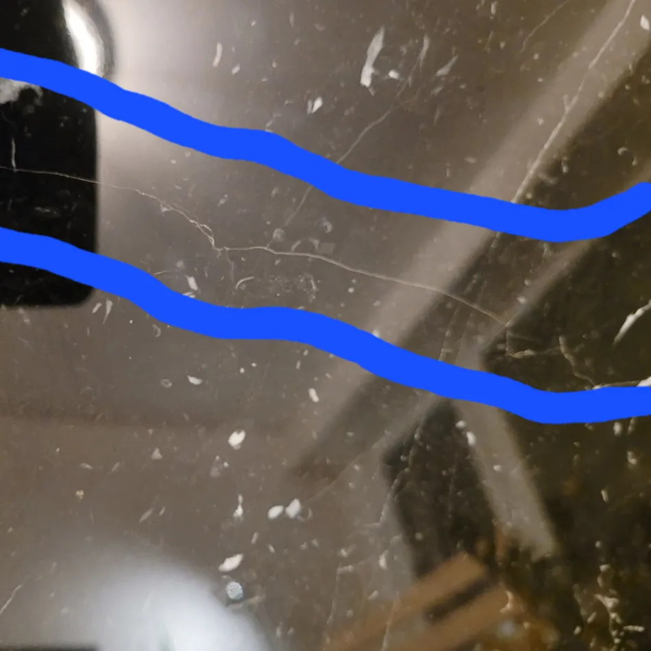 Moderner runder Tisch aus Marquinia-Marmor, hergestellt in Italien – Dollars Viadurini