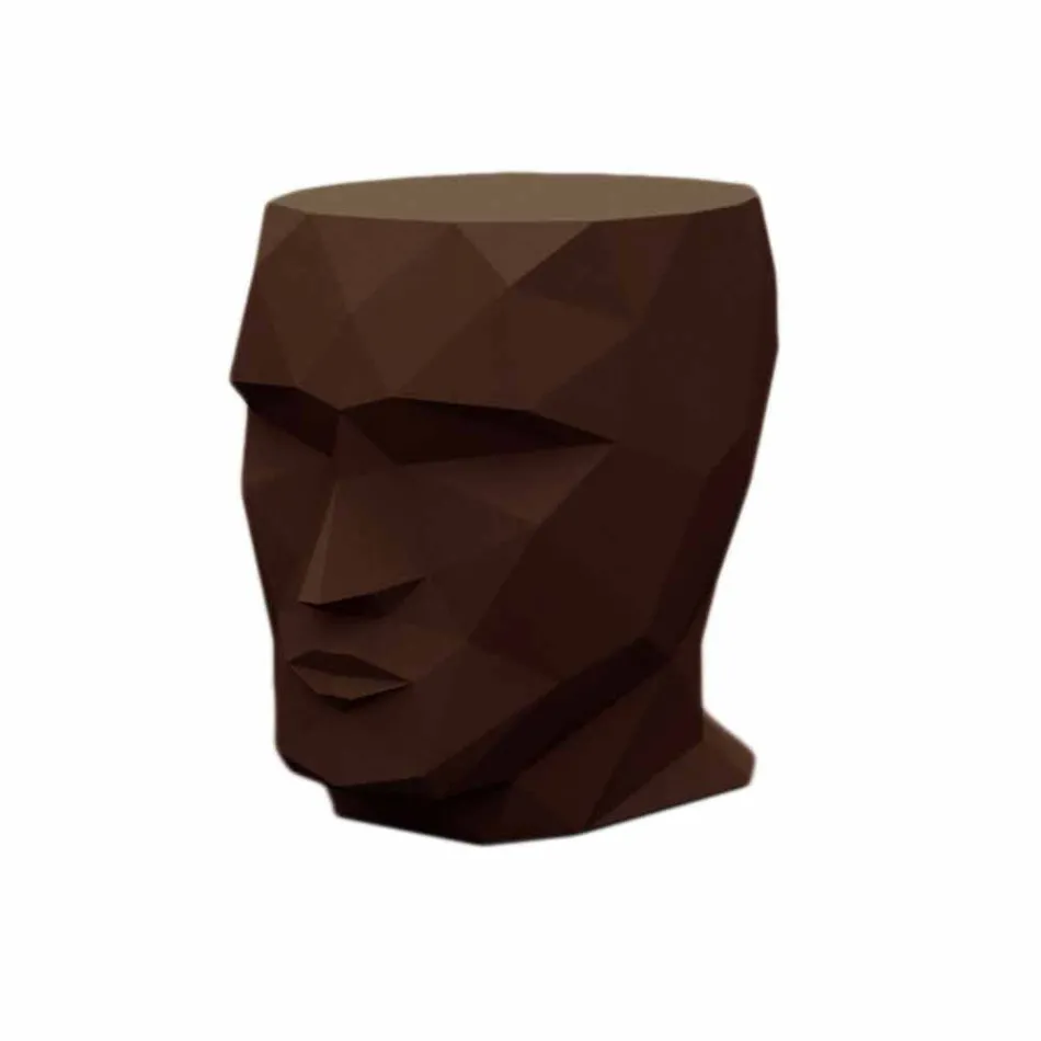 Tisch / Hocker Adan by Vondom Design aus Polyethylen Viadurini