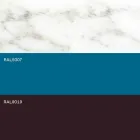 Moderner Wohnzimmertisch aus Stahl mit Design-Marmorplatte - Aronte Viadurini