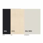 Runder Esstisch ausziehbar bis 165 cm mit Keramikplatte - Pistolero Viadurini