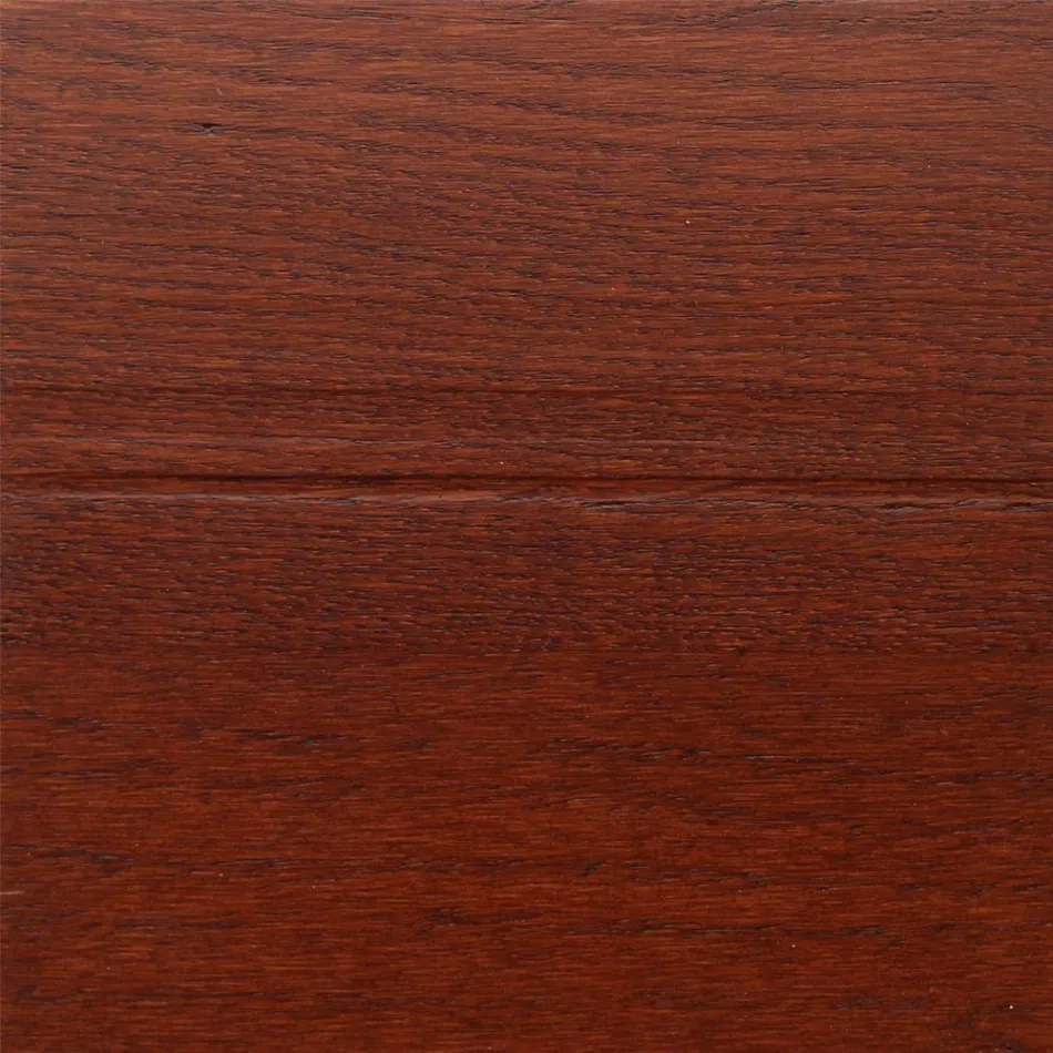 Eero Saarinen Tulip Tisch H 73 Oval in Palisander gebeizt Eiche Made in Italy - Scharlachrot Viadurini