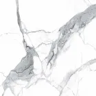 Tulpentisch Eero Saarinen H 73 Rund in Statuario Altissimo Made in Italy - Scharlachrot Viadurini