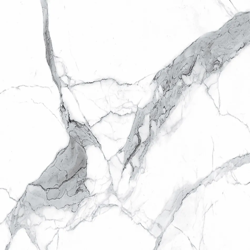 Tulpentisch Eero Saarinen H 73 Rund in Statuario Altissimo Made in Italy - Scharlachrot Viadurini