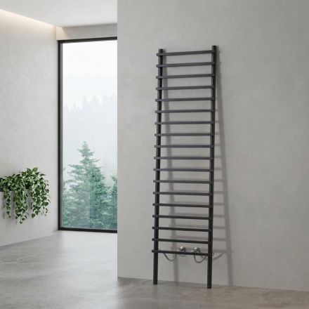 Hydraulischer Kühler aus schwarzem Kohlenstoffstahl, hergestellt in Italien - Raggio Viadurini
