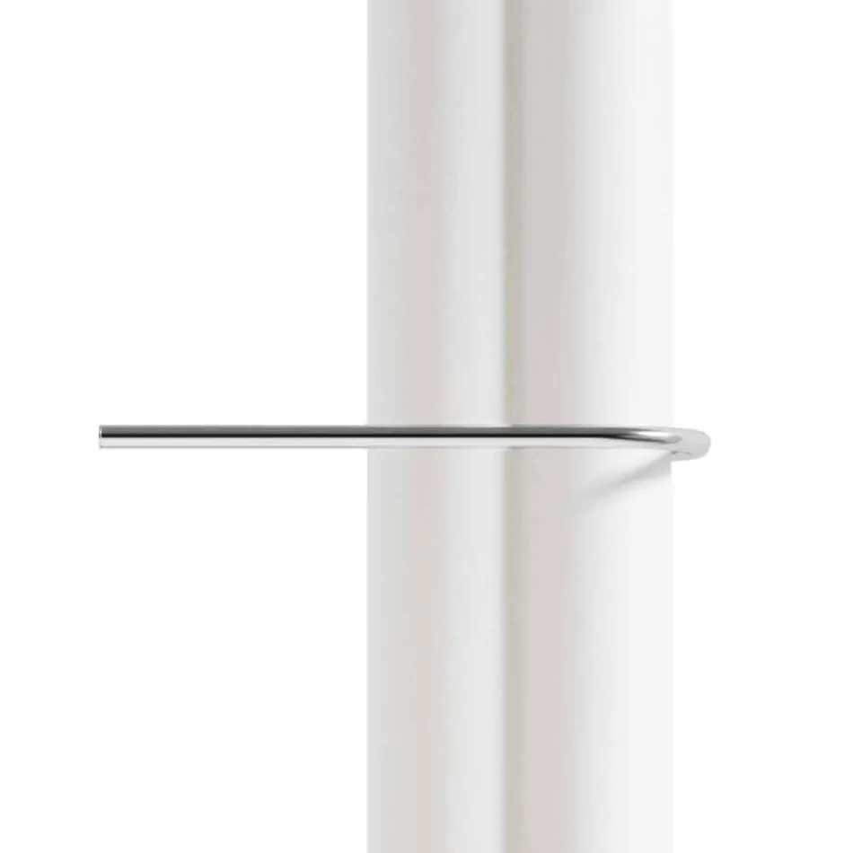 Vertikaler Design-Badezimmerheizkörper Elektrischer Boden 450 Watt - Ottolungo Viadurini