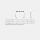 Beheizte Handtuchhalter Spiegel Strom bis zu 1500 Watt Brian Viadurini