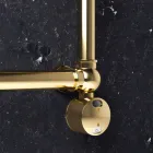 Elektrischer modularer Kühler aus Chrom oder Goldmessing bei 200 W - Caesar Viadurini