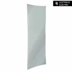 Wand montierte elektrischen Heizkörper in Barry gehärtetem Glas Viadurini