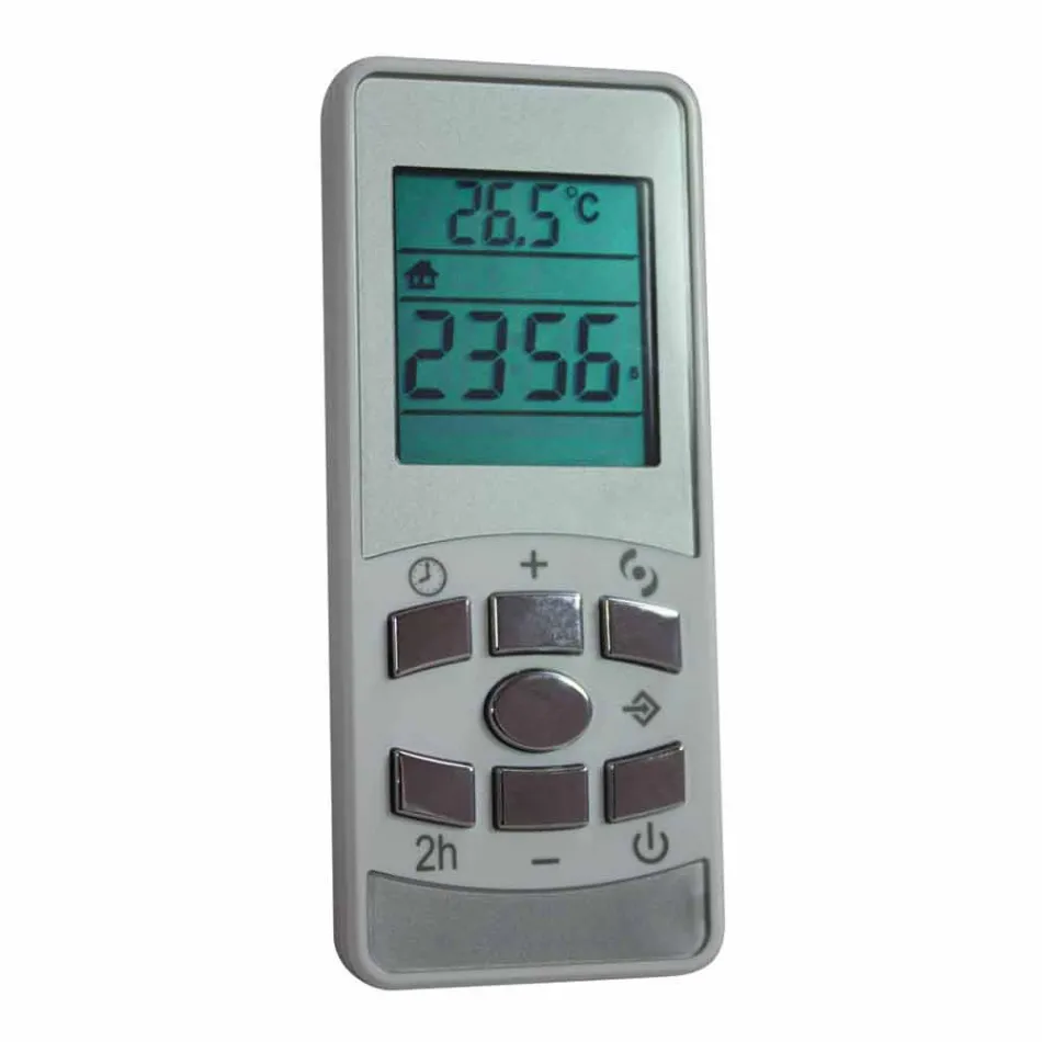 Termoarredo Elektro-Design Spiegel beenden 1500W Barry Viadurini