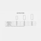 Electrical Design Termoarredo Spiegel bis 1500Watt Jonny Viadurini