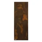 Elektrischer Heizkörper aus italienischem Marmorpulver mit Corten-Effekt – Lines Viadurini