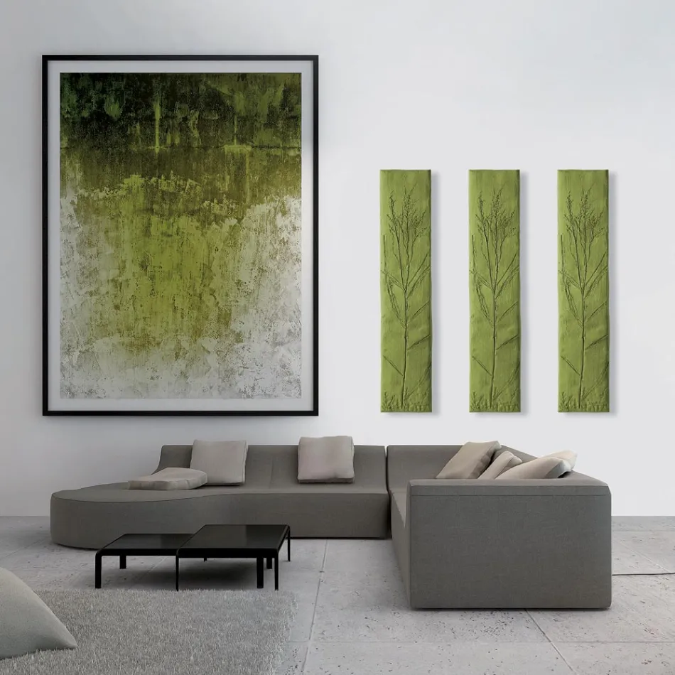 Hybridheizkörper aus italienischem Marmorpulver bis 500 Watt - Naturae Viadurini