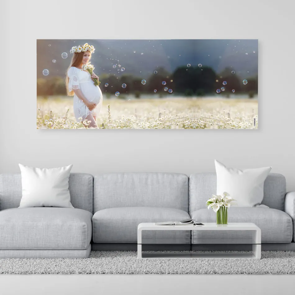 Anpassbarer Hybridheizkörper aus Marmorpulver, hergestellt in Italien – Lineep Viadurini