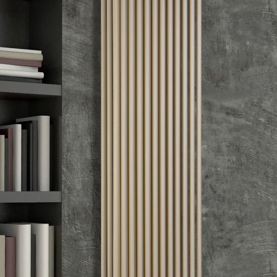 Hydraulischer Heizkörper mit drei Abschnitten vertikaler Elemente – Cantucci Viadurini