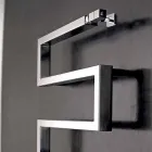 Hydraulische Chrom Termoarredo Snake von Scirocco H, modernes Design Viadurini