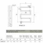 Hydraulischer Chromkühler Snake von Scirocco H, modernes Design Viadurini