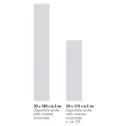 Hydraulischer Heizkörper bis 480 Watt aus italienischem Marmorpulver – Naturae Viadurini