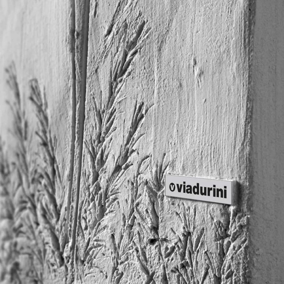 Hydraulischer Heizkörper bis 480 Watt aus italienischem Marmorpulver – Naturae Viadurini