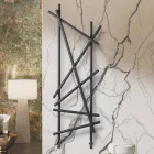 Hydraulischer Stahlheizkörper mit Rundrohren Made in Italy - Random Viadurini