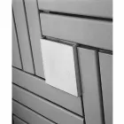 Termoarredo Hydraulik quadratisches Design aus italienischen Platz Scirocco H Viadurini