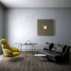 Termoarredo Hydraulik quadratisches Design aus italienischen Platz Scirocco H Viadurini