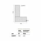 Termoarredo Elektro-Design gemacht Lego Brick in Italien Scirocco H Viadurini