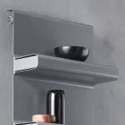 Kühlerhandtuchhalter Vertikales Design Hydraulisch bis 719 Watt - Rebel Viadurini