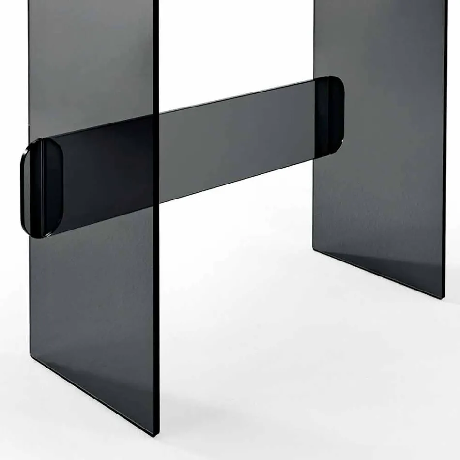 Schminktisch mit Spiegel und Glasschublade 3 Ausführungen - Salvie Viadurini