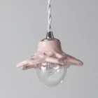 Toscot Apuane Terrakotta-Hängeleuchte ohne Rosette, hergestellt in der Toskana Viadurini