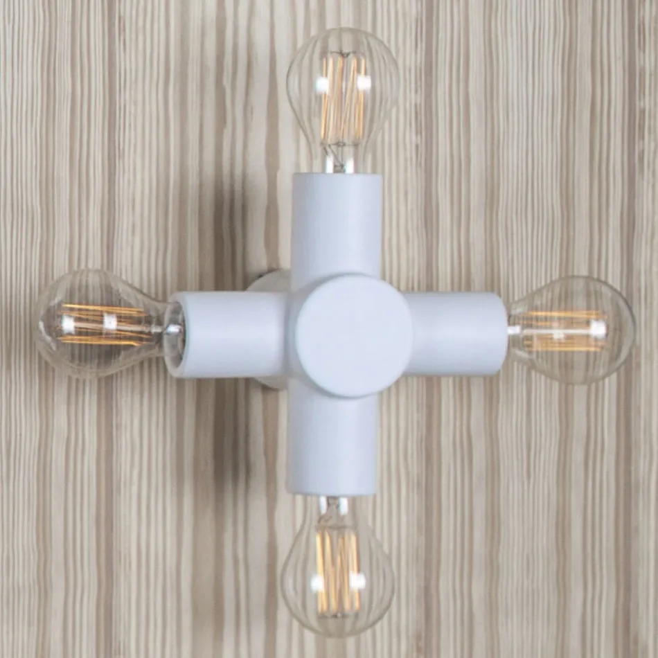 Toscot Traffic Wandleuchte aus Keramik in verschiedenen Ausführungen, hergestellt in der Toskana Viadurini