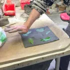 Toscot Vivaldi Terrakotta-Applikation in Italien handgefertigt Viadurini